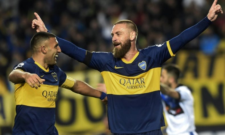 Futbolista Daniele de Rossi debuta con gol en la derrota Boca Juniors en la Copa Argentina