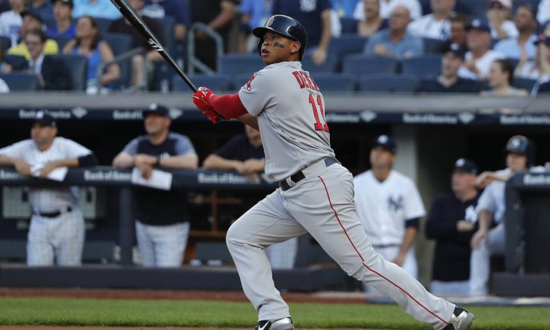 Dominicano Rafael Devers es nombrado Jugador del Mes en la Liga Americana