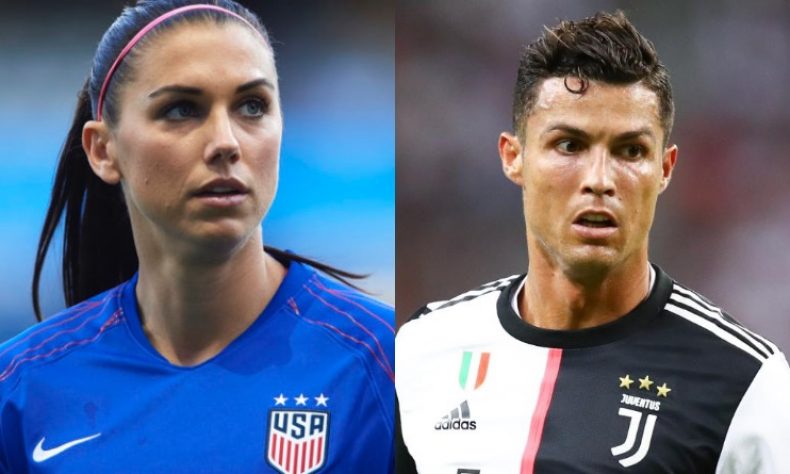 Alex Morgan sobre la acusación de violación contra Cristiano Ronaldo: “Creo que al final el dinero lo esconde todo”
