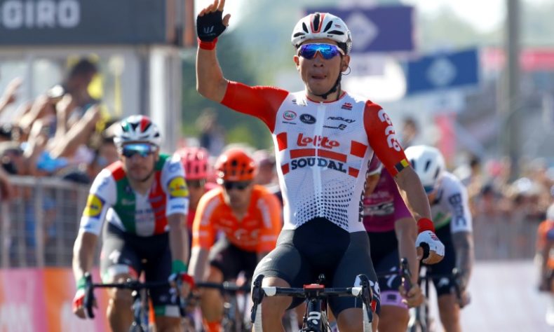 Ciclista australiano Caleb Ewan logra su segunda victoria en el Giro de Italia