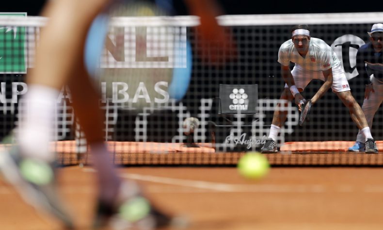 Roger Federer: “No perdí el saque, esto es buena señal”