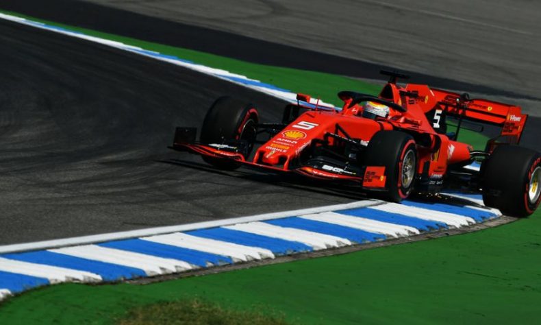 Sebastian Vettel, el más rápido en los primeros libres del Gran Premio de Alemania
