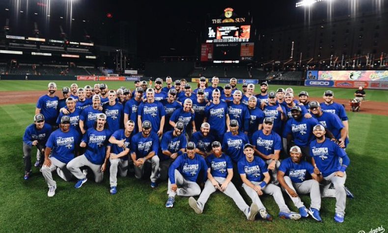 Dodgers de Los Ángeles conquistan por séptima vez el título de la División Oeste de la Liga Nacional