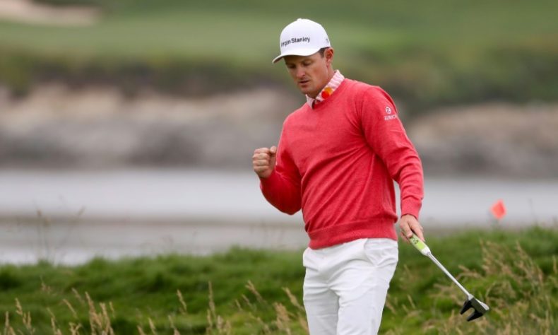 Golfista inglés Justin Rose lidera la primera ronda del US Open