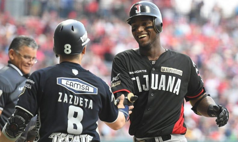 Junior Lake conecta cuadrangular de dos carreras en Juego de Estrellas de Liga Mexicana