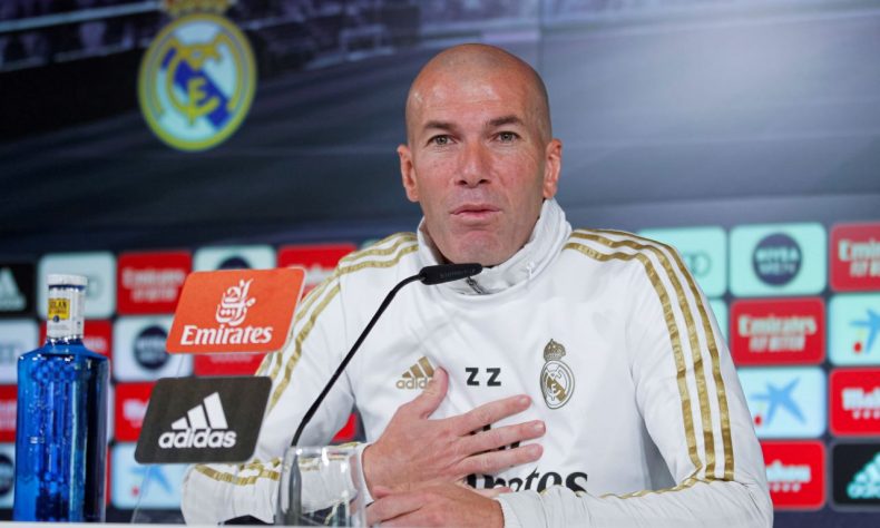 Zinedine Zidane: “Lo siento por Valverde”