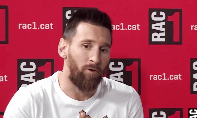 Lionel Messi admite que quiso abandonar España por su problema con Hacienda