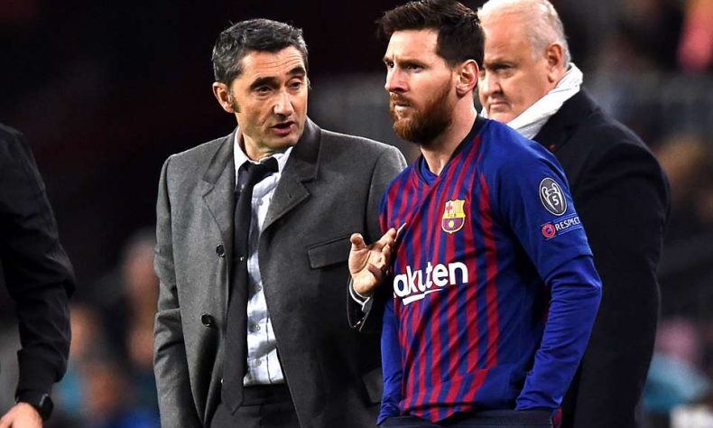 Lionel Messi: “Me gustaría que Ernesto Valverde siguiera”