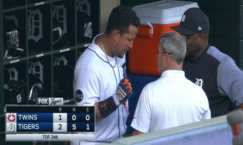 Miguel Cabrera tiene dos hernias discales