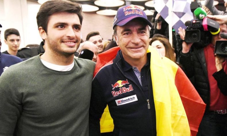 Carlos Sainz: “Mi padre se alegró más que yo por mi podio”