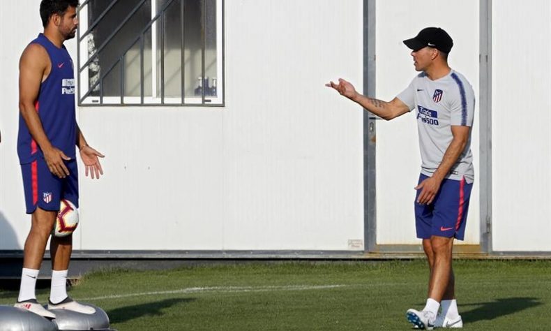 Diego Simeone: “Yo valoro el todo y con Diego Costa hay más positivo que negativo”