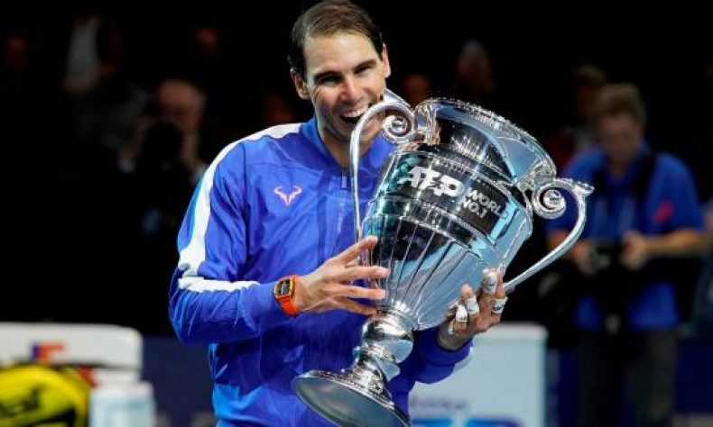Rafael Nadal finaliza como número uno mundial por quinta vez en su carrera