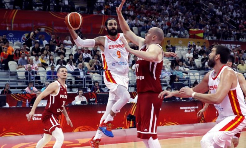 Ricky Rubio, el jugador con más asistencias en la historia de la Copa Mundial de Baloncesto