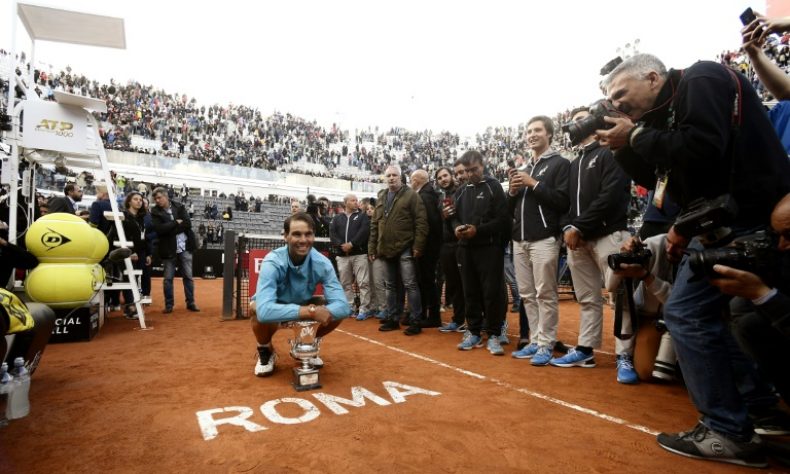 Rafael Nadal gana por novena vez el Master de Roma; primer título esta temporada