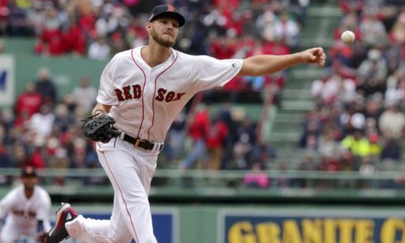 Medias Rojas de Boston confirman la baja de Chris Sale por el resto de temporada