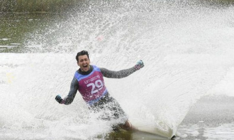 Robert Pigozzi consigue la segunda medalla de oro para RD en slalom esquí acuático en Juegos Panamericanos