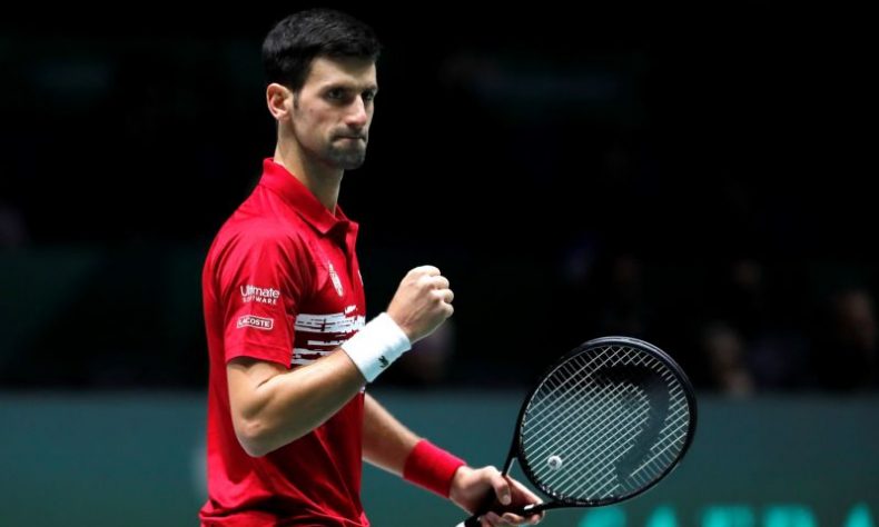 Tenista Novak Djokovic confirma a Serbia como primera de Grupo A de la Copa Davis