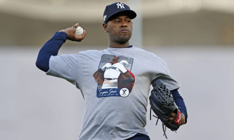 Luis Severino listo para medirse contra Gerrit Cole en el juego tres de la Serie de Campeonato