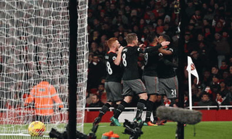 Southampton sorprende al Arsenal en Copa Inglesa