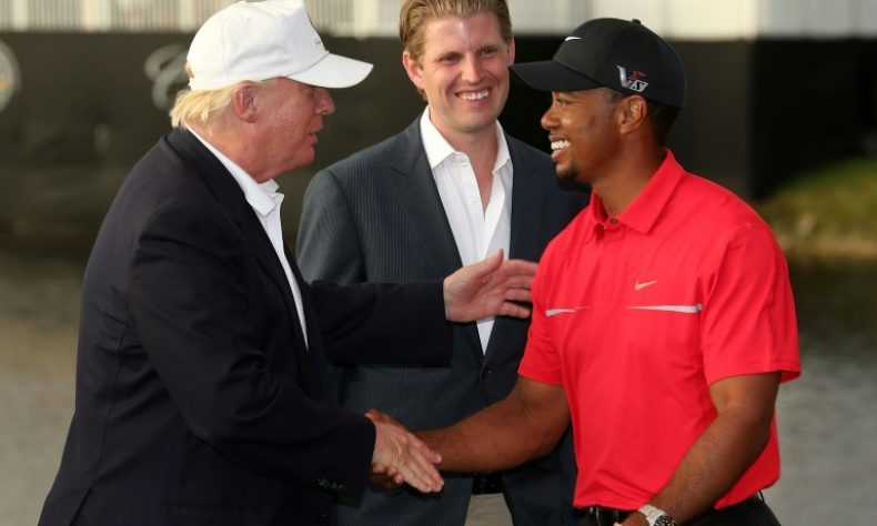 Donald Trump dará a Tiger Woods la más alta distinción civil de Estados Unidos