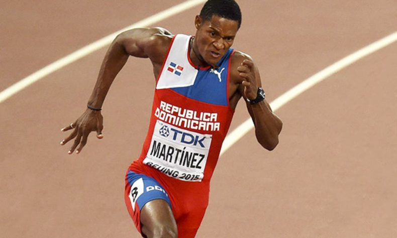 Yancarlos Martínez no llega a la final de los 200 metros