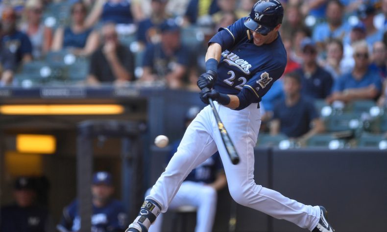 Christian Yelich es elegido el Jugador de la Semana en la Liga Nacional