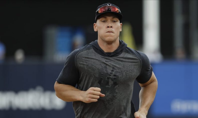 Aaron Judge aún sin fecha para jugar en pretemporada