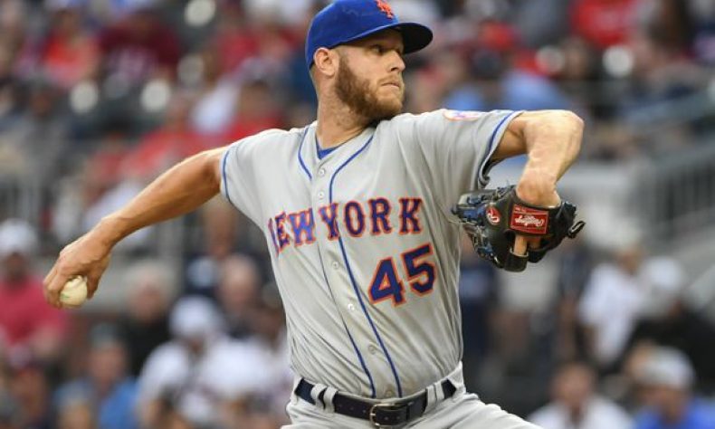 Mets de Nueva York colocan en la lista de lesionados al derecho Zack Wheeler