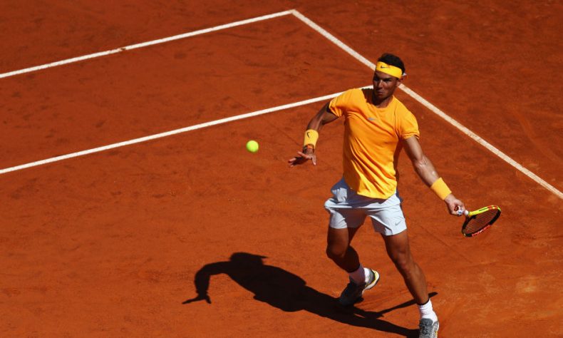 Rafael Nadal debuta con victoria en el Masters 1000 de Roma