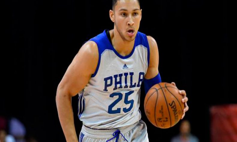 ben simmons se lesiona en el entrenamiento del viernes