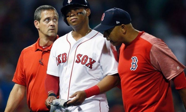 Rafael Devers: “No es tan grave como la del año pasado, así que espero salir a jugar”