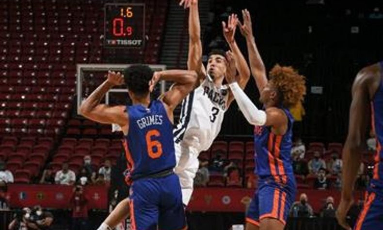 El dominicano Chris Duarte anotó 14 puntos este lunes en su debut con los Pacers de Indiana en la Liga de Verano de la NBA que se celebra en la ciudad de Las Vegas.