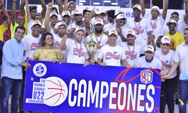 Areperos primeros campeones de la Liga Nacional de Desarrollo U22