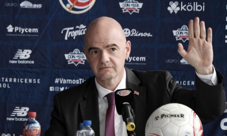 Gianni Infantino pide unión del fútbol contra Covid-19