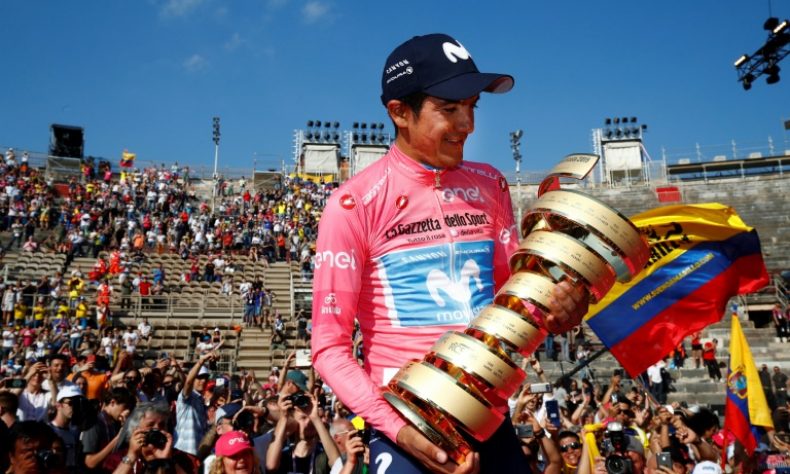Richard Carapaz, el primer ecuatoriano en ganar el Giro de Italia
