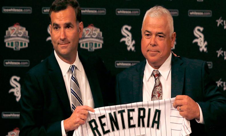 rick rentería nombrado manager de los chicago white sox
