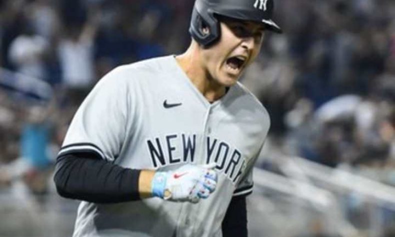 Anthony Rizzo viene saliendo de un contagio de COVID-19 que lo mantuvo fuera de acción por varios días con los Yankees de Nueva York en la MLB.